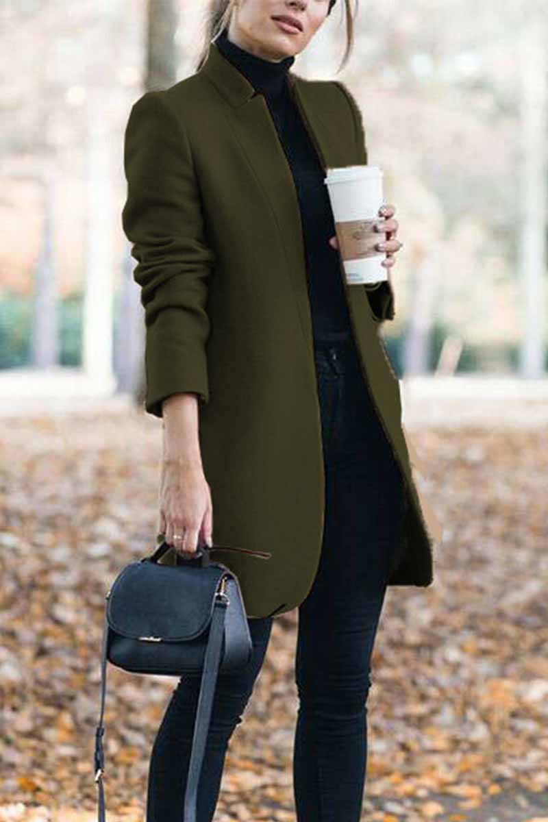 Gwen - Veste élégante à col montant
