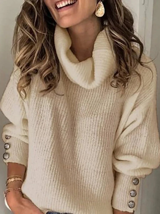Milana - Pull oversize à taille haute pour femmes