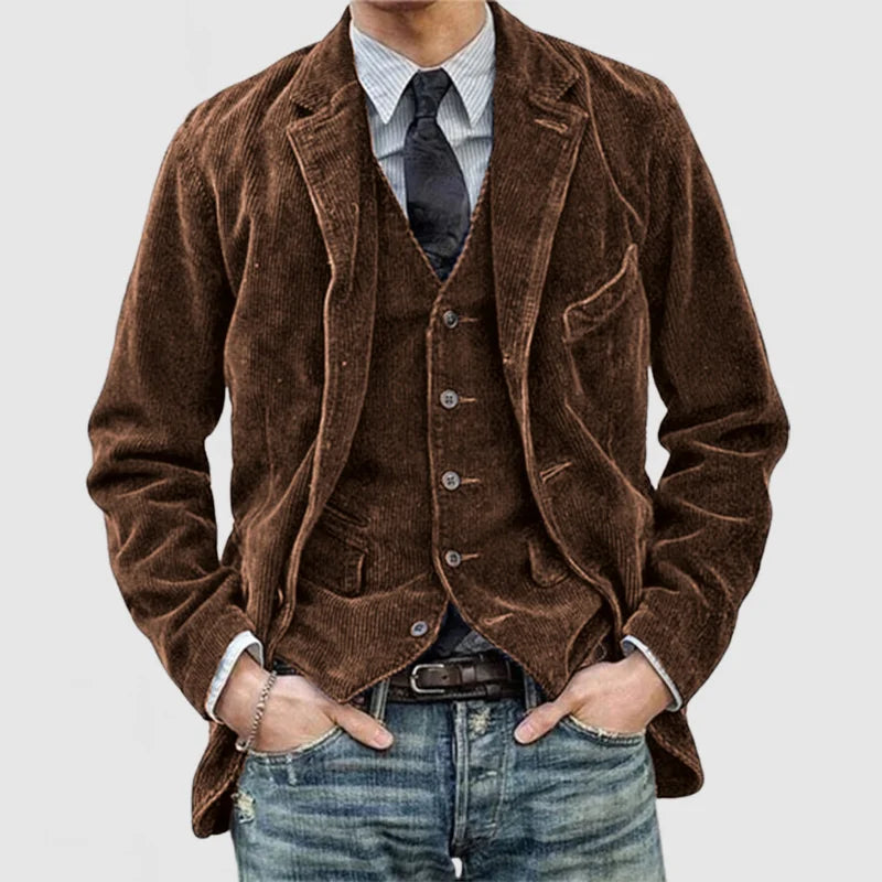 Grant -| Veste - Classique - Matière synthétique - Idéal pour l'automne et l'hiver pour les hommes