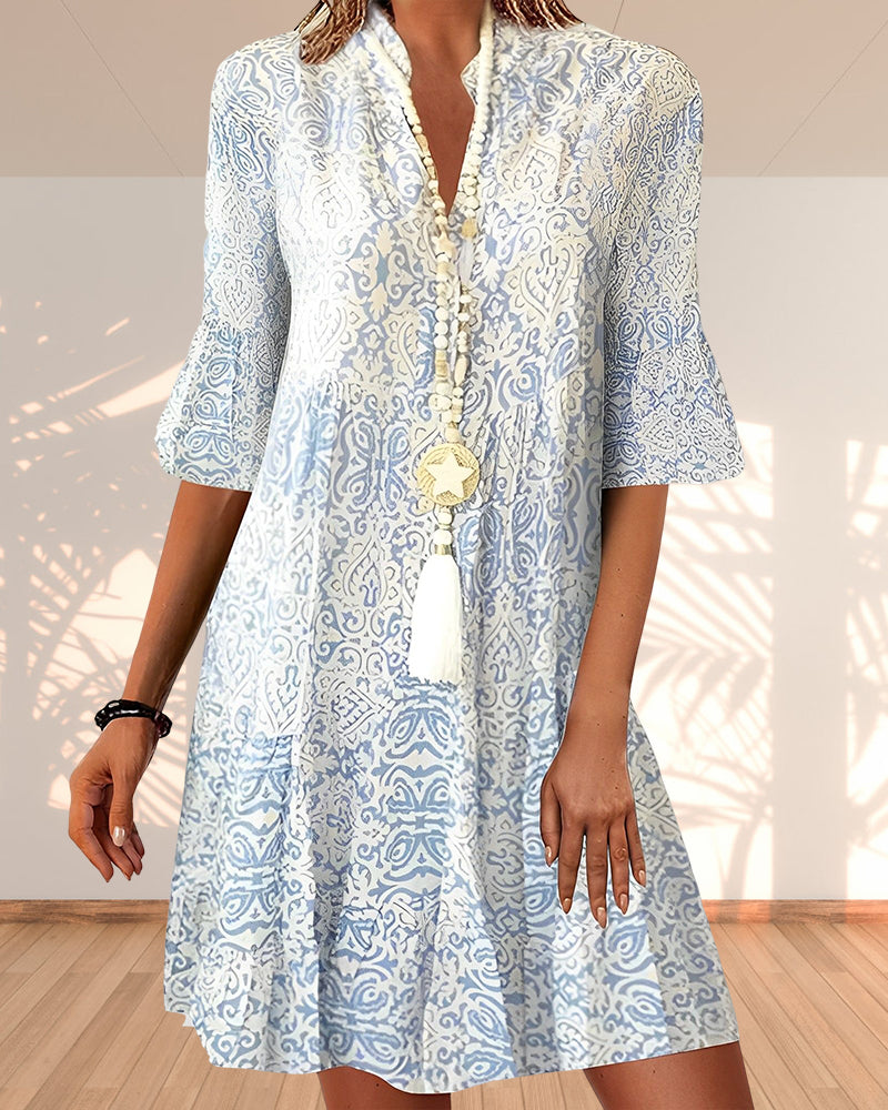 Eva | Robe en coton respirant