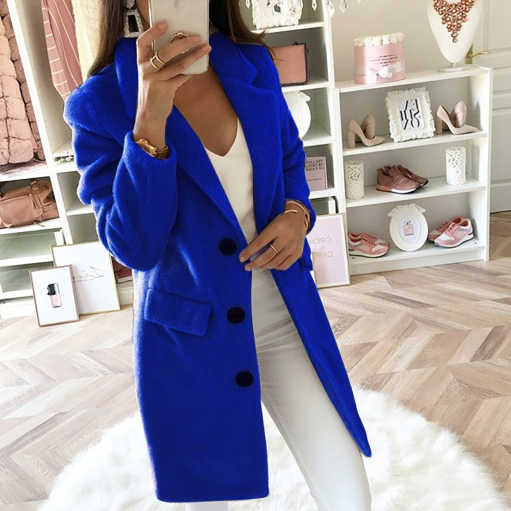 Brianna - manteau d'hiver avec col