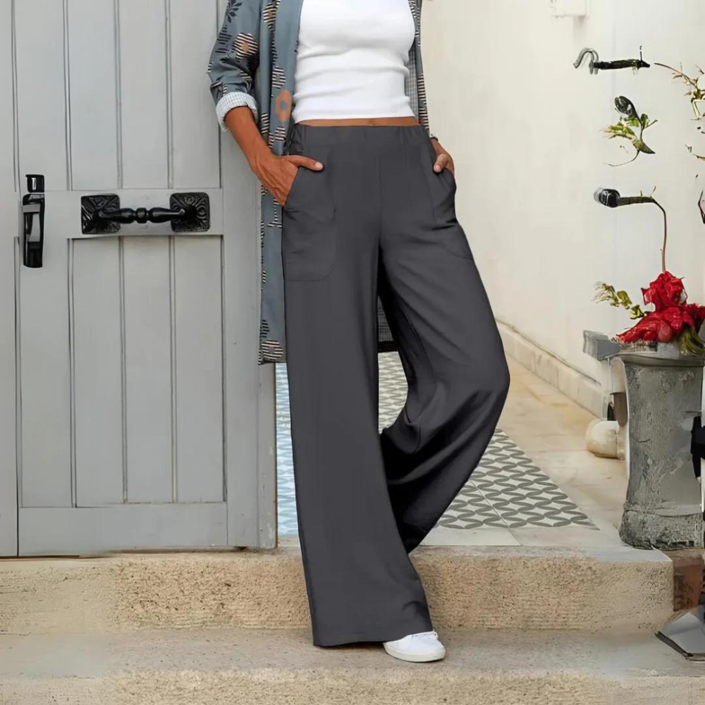 Ella - Pantalon de loisir taille haute pour femmes