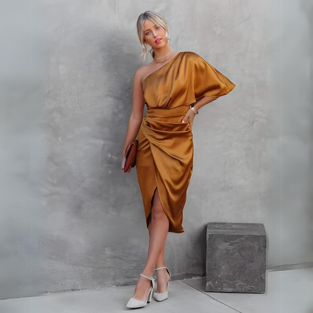 Eveline - Robe de soirée élégante en soie