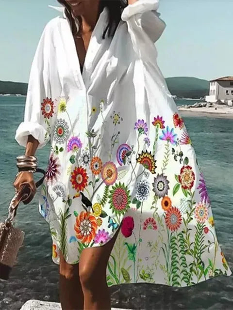 Gitta - Robe florale ��l��gante