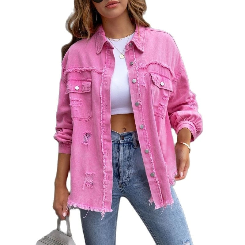 Jasmine - veste en jean élégante et décontractée