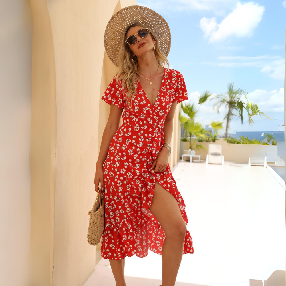 Octavia - Robe en mousseline à la mode