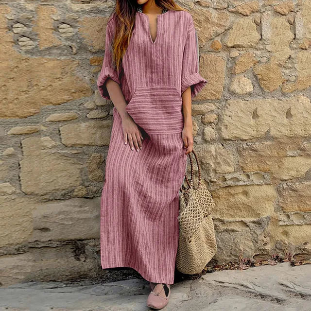 Pleun | Robe longue élégante