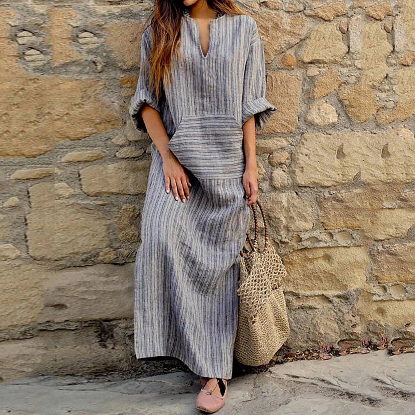Pleun | Robe longue élégante