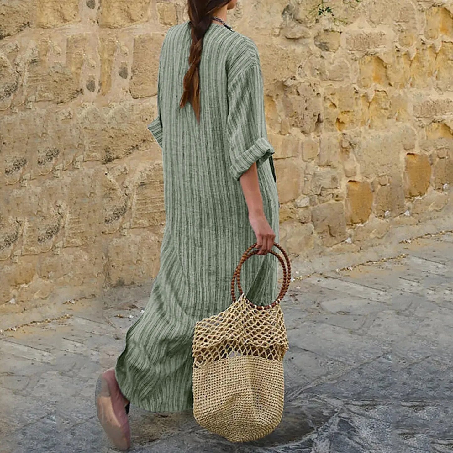 Pleun | Robe longue élégante