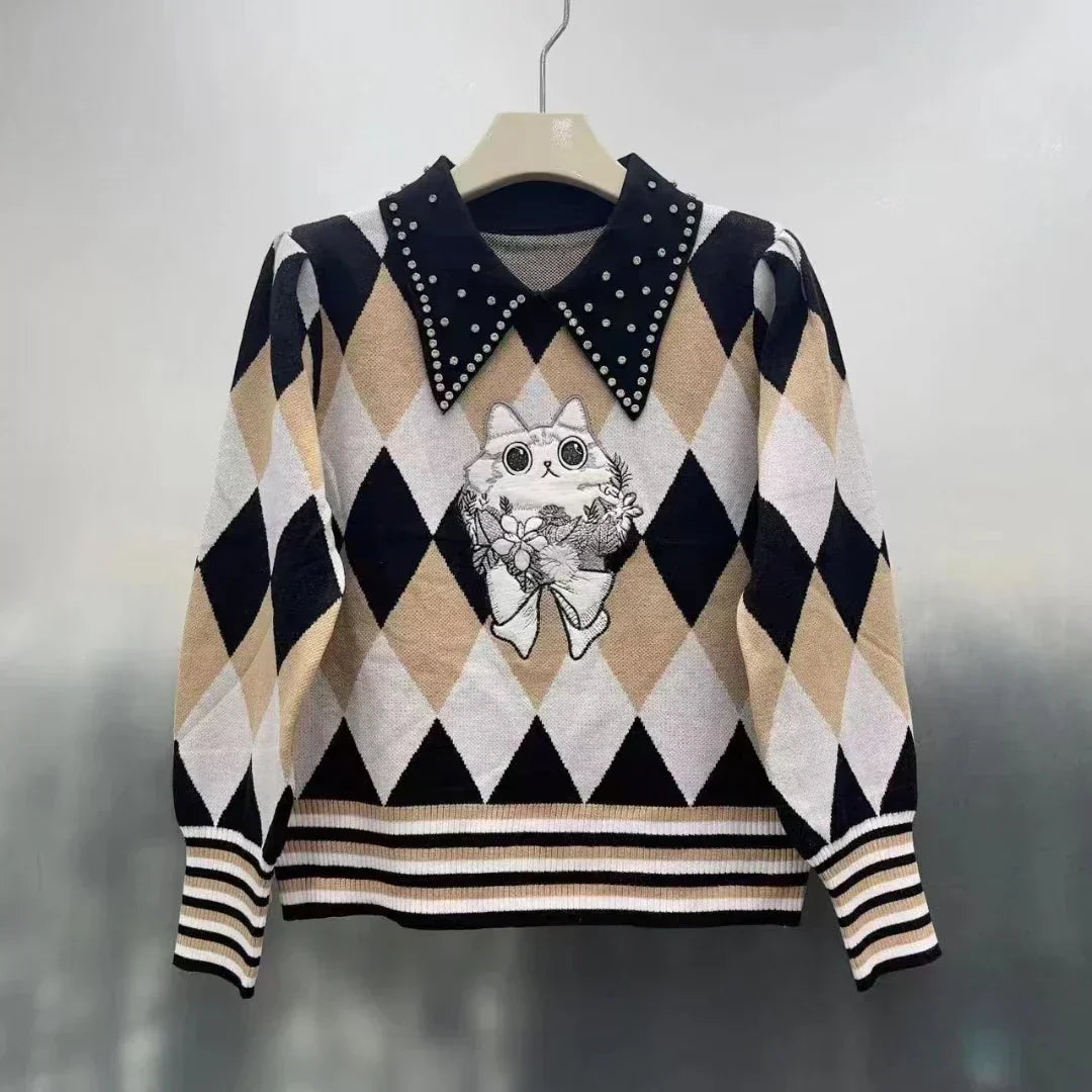 Lottely | Pull à caractère ludique pour femmes