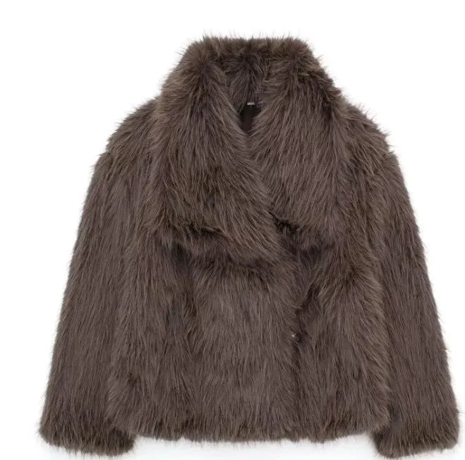 Kylee | Manteau d'hiver élégant en fourrure