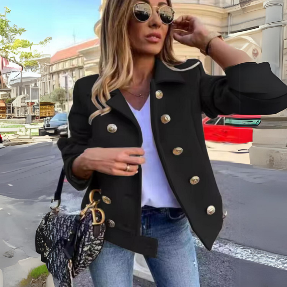 Sandrine - Veste blazer d'hiver décontractée