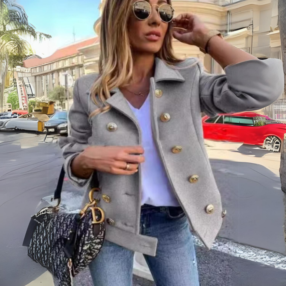 Sandrine - Veste blazer d'hiver décontractée