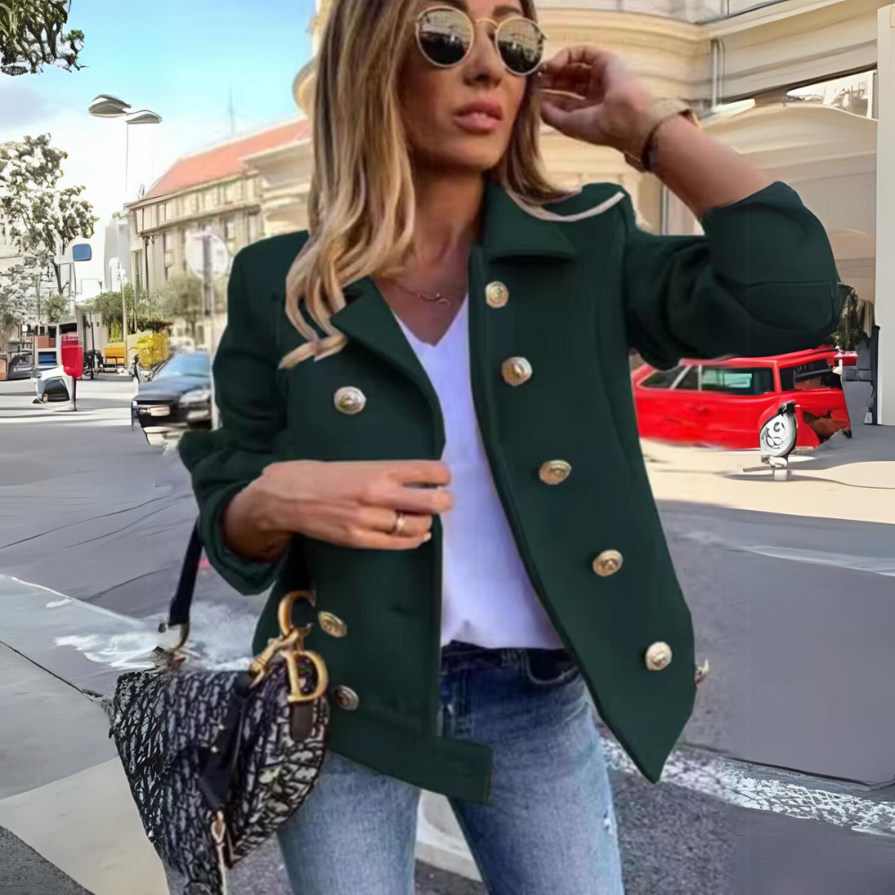 Sandrine - Veste blazer d'hiver décontractée