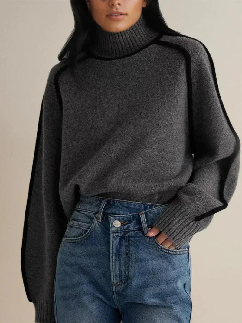 Julia - Pull à col roulé