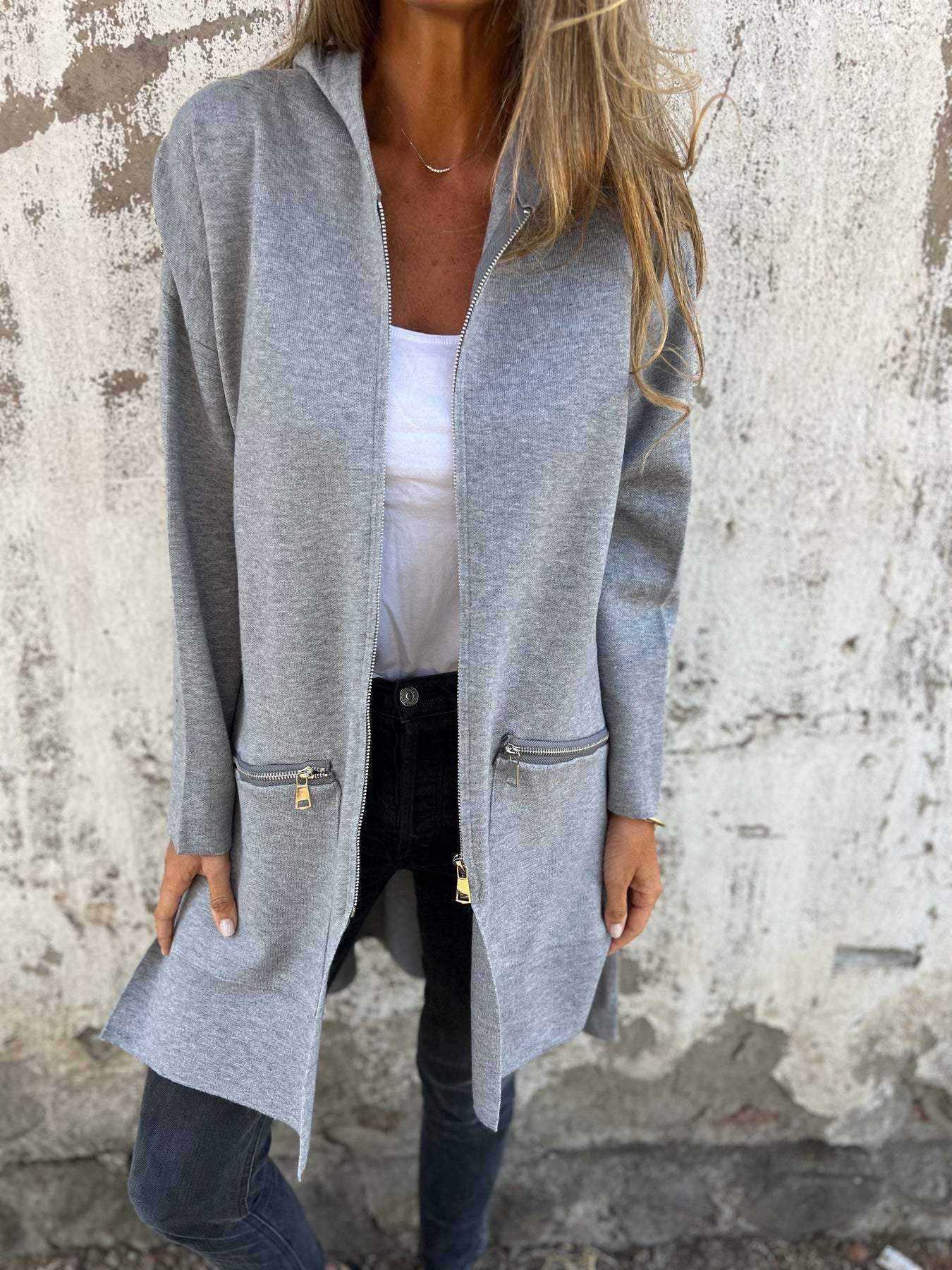 Laurenne | Veste longue moderne pour femme