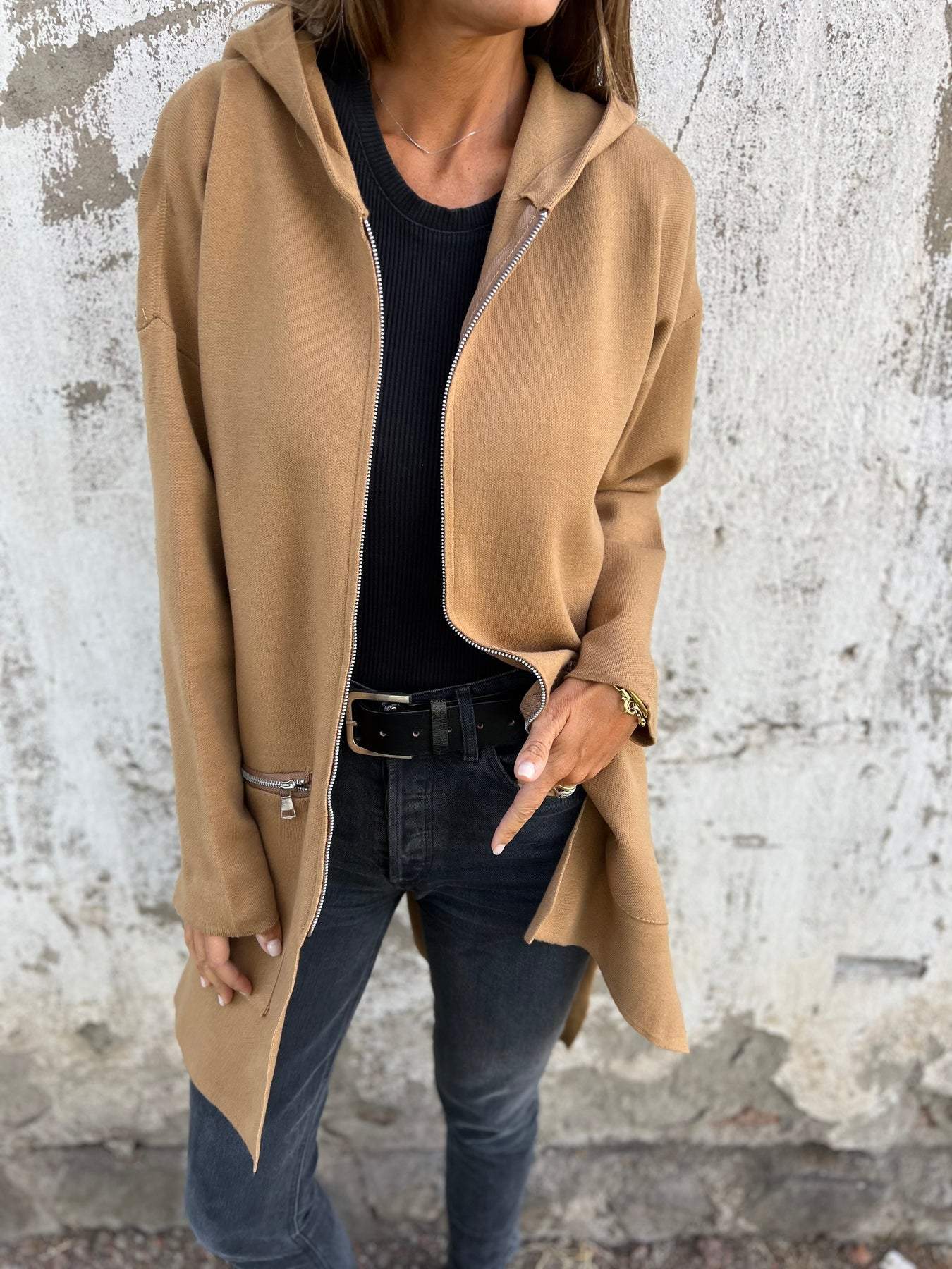 Laurenne | Veste longue moderne pour femme