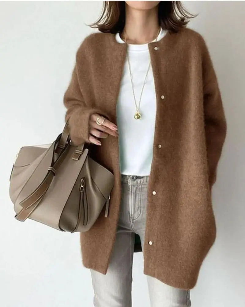 Kath | Cardigan en laine et mohair