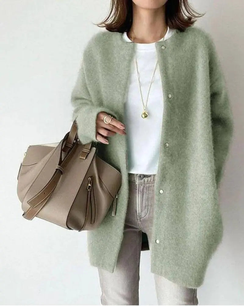 Kath | Cardigan en laine et mohair