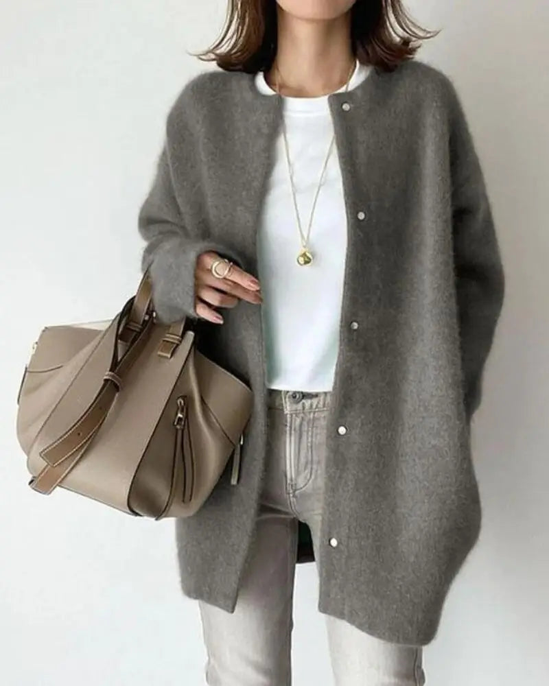 Kath | Cardigan en laine et mohair