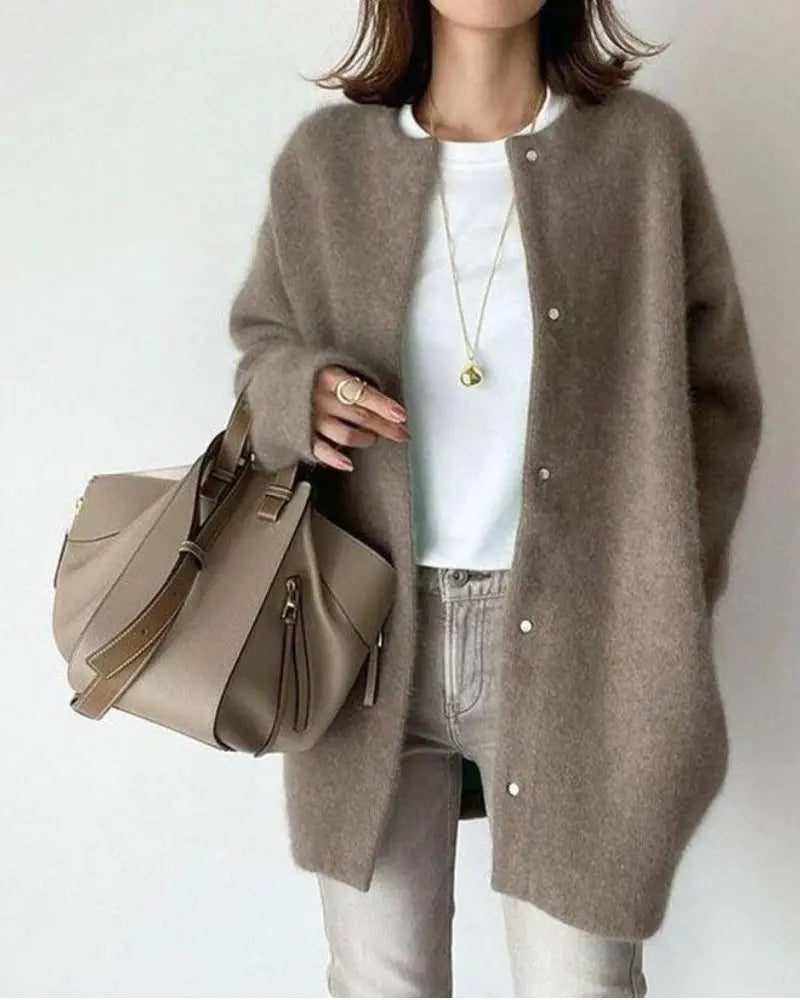 Kath | Cardigan en laine et mohair