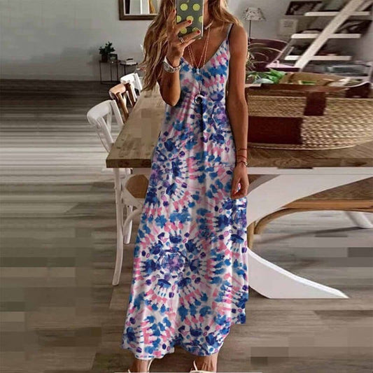 LP | Fashion sleeveless maxi dress