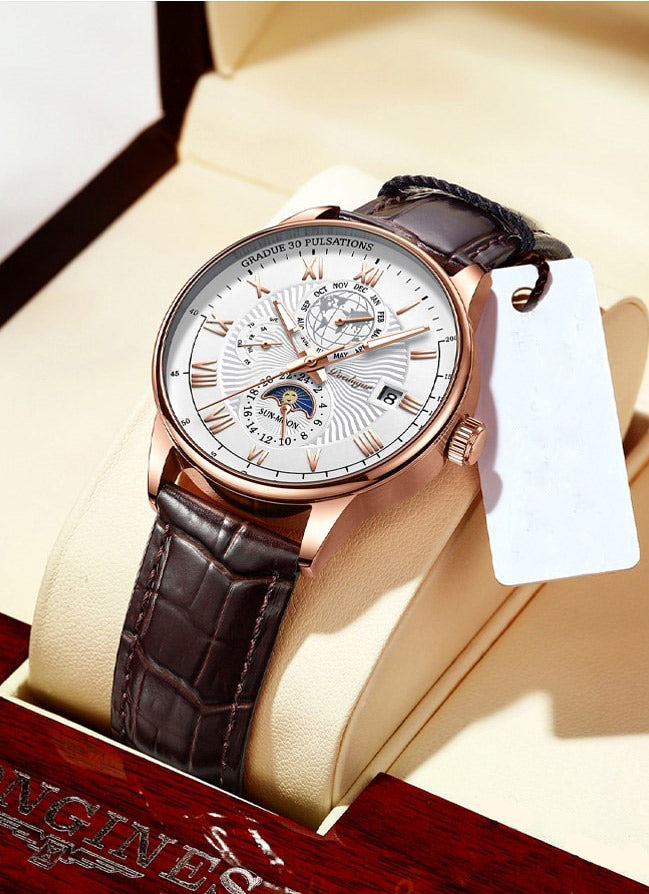 Alex - Trendy High-End Light Quartz Watch