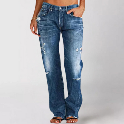 Jeans denim ample et décontracté - Crystie