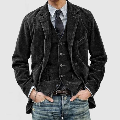 Grant -| Veste - Classique - Matière synthétique - Idéal pour l'automne et l'hiver pour les hommes
