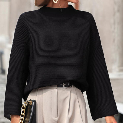 Daphne - Pull élégant à col rond pour femmes