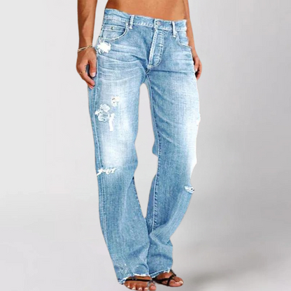 Jeans denim ample et décontracté - Crystie
