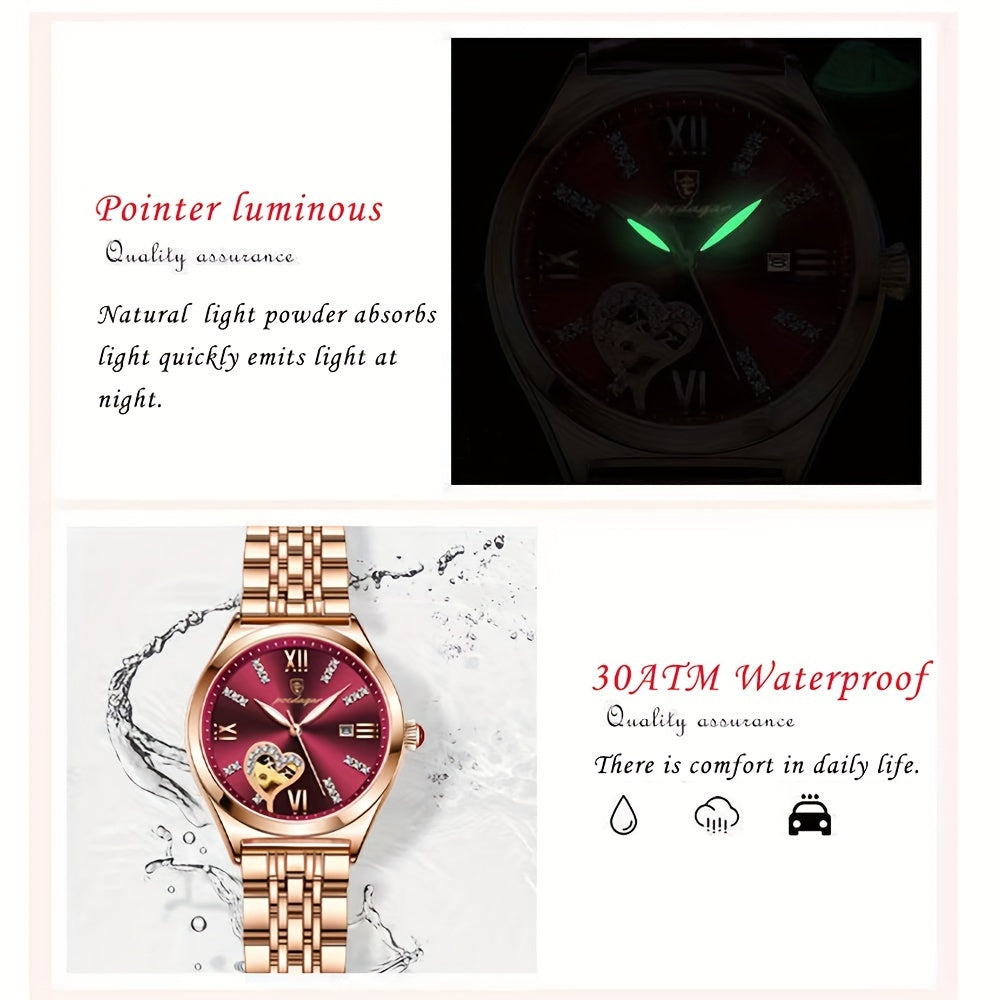 EleganceHeart - Women's Watch