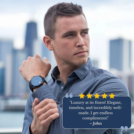 Alex - Trendy High-End Light Quartz Watch