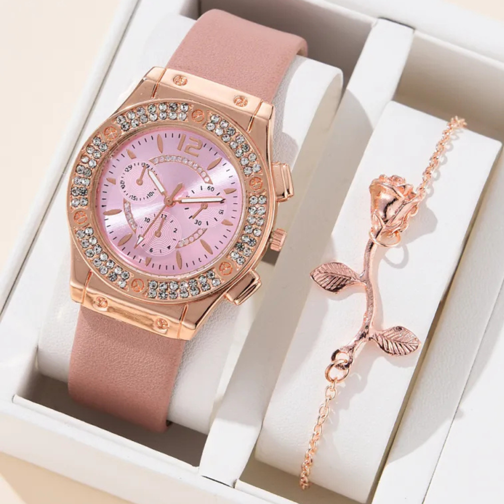 Avenoir  | Women's Fashion Pu Strap Watch