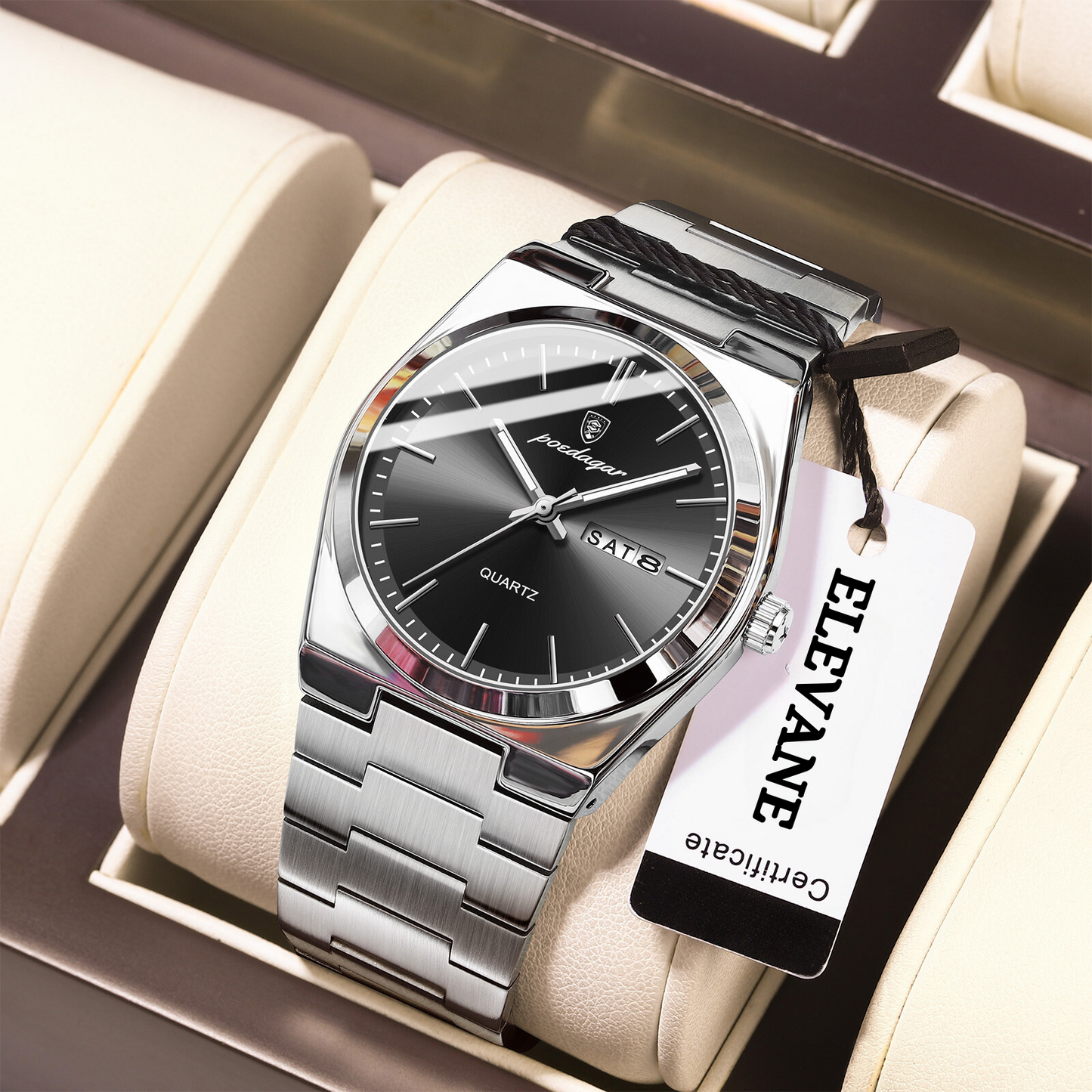 Jean Poedagar Clock - Elegance and Modernity