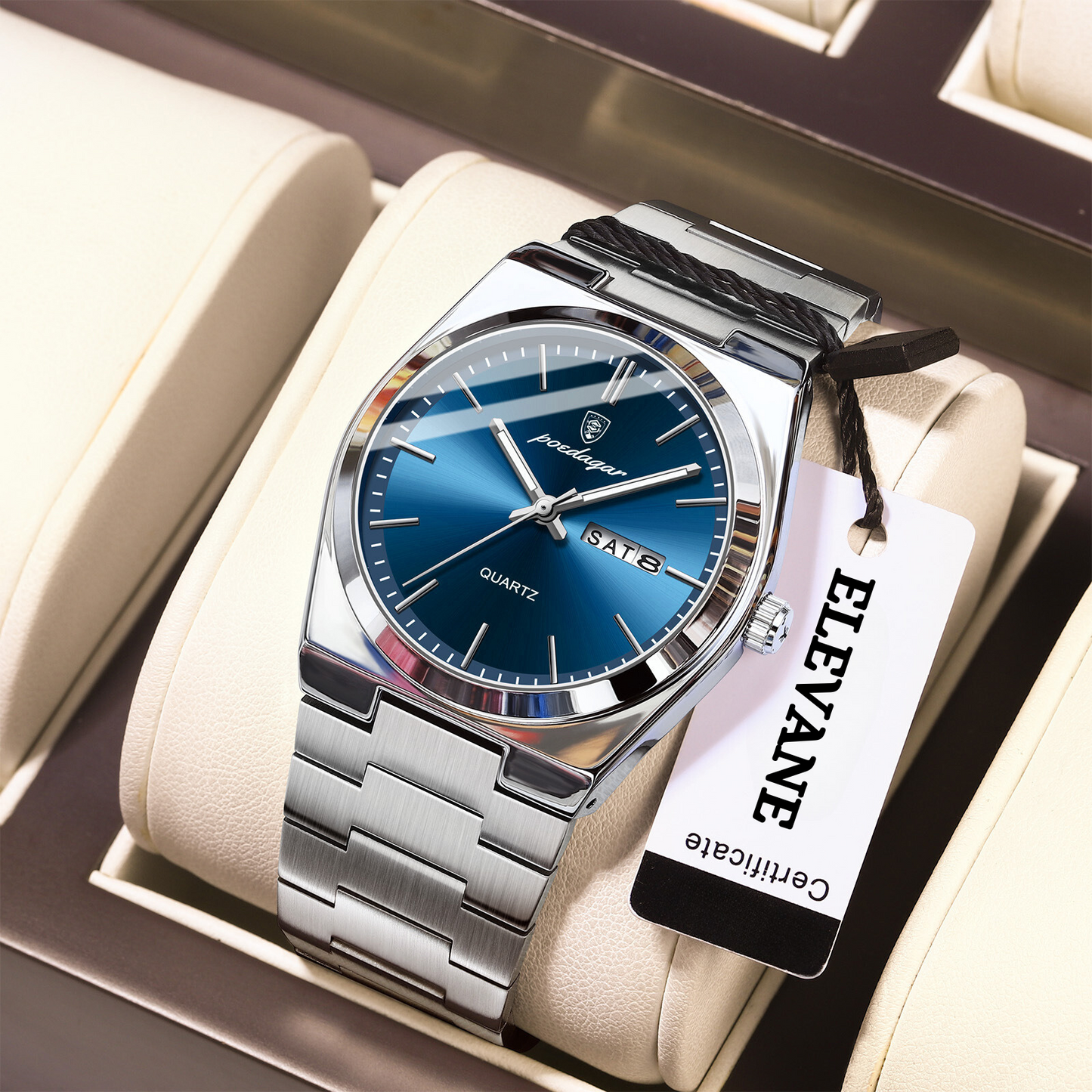 Jean Poedagar Clock - Elegance and Modernity
