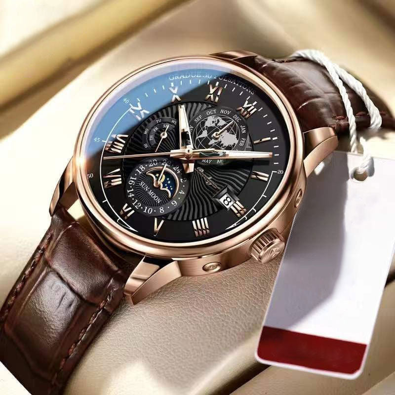 Alex - Trendy High-End Light Quartz Watch
