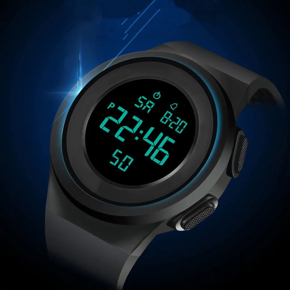 Zelara LED digital quartz watch for men