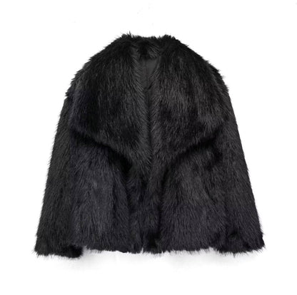 Evriel | Manteau en fausse fourrure