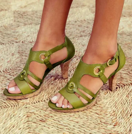 Mary - sandales à talon confortables