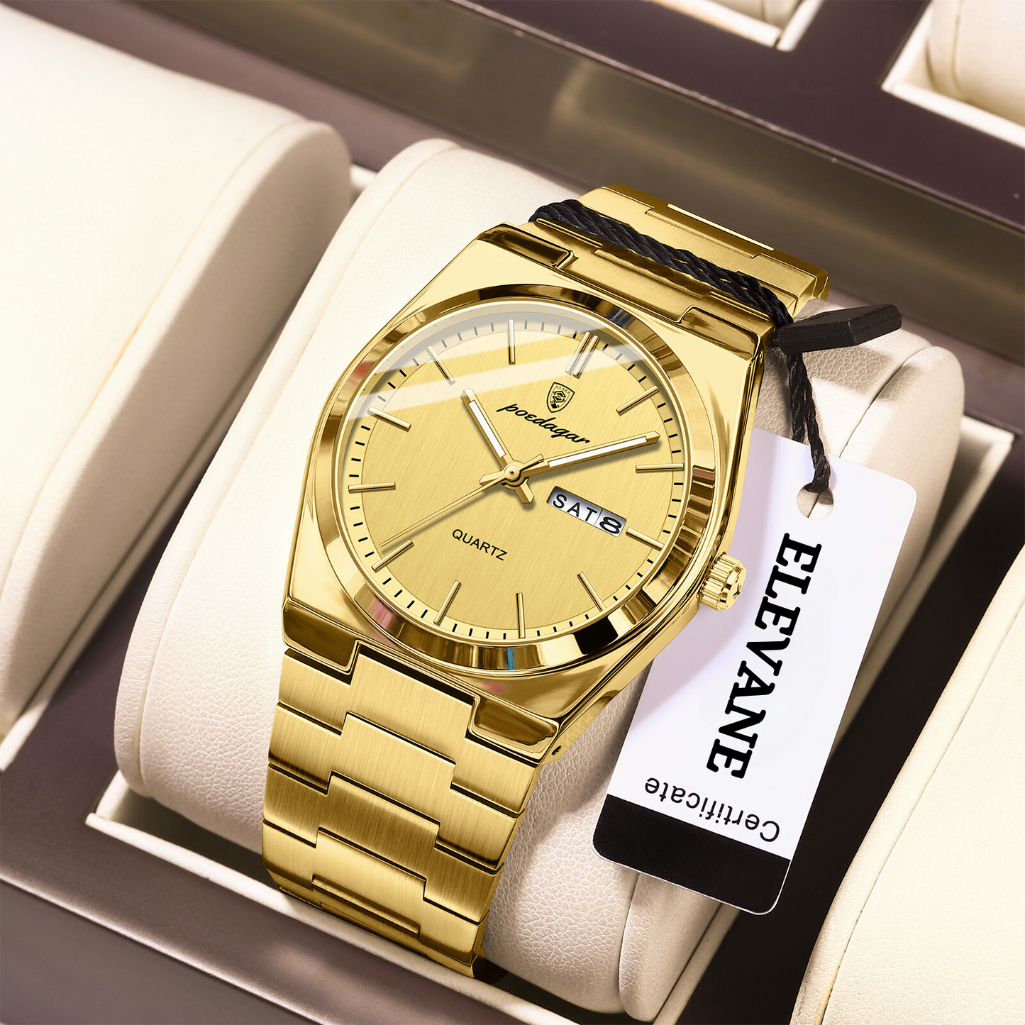 Jean Poedagar Clock - Elegance and Modernity