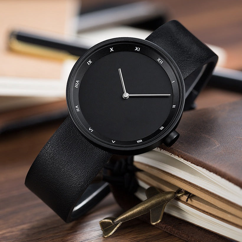 TimeEssence - Luxury leather watch for women and men