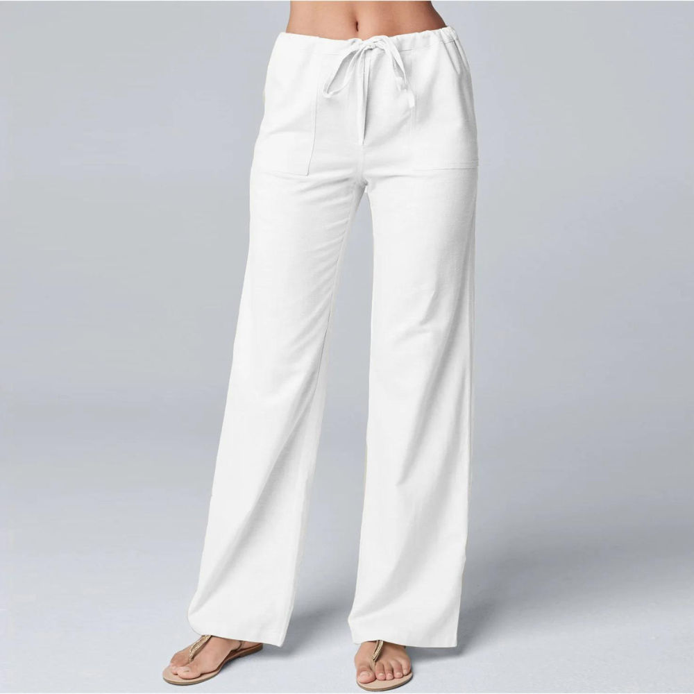 Mae | Pantalon en lin et coton