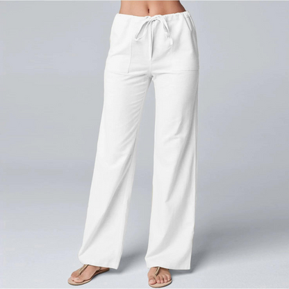 Mae | Pantalon en lin et coton