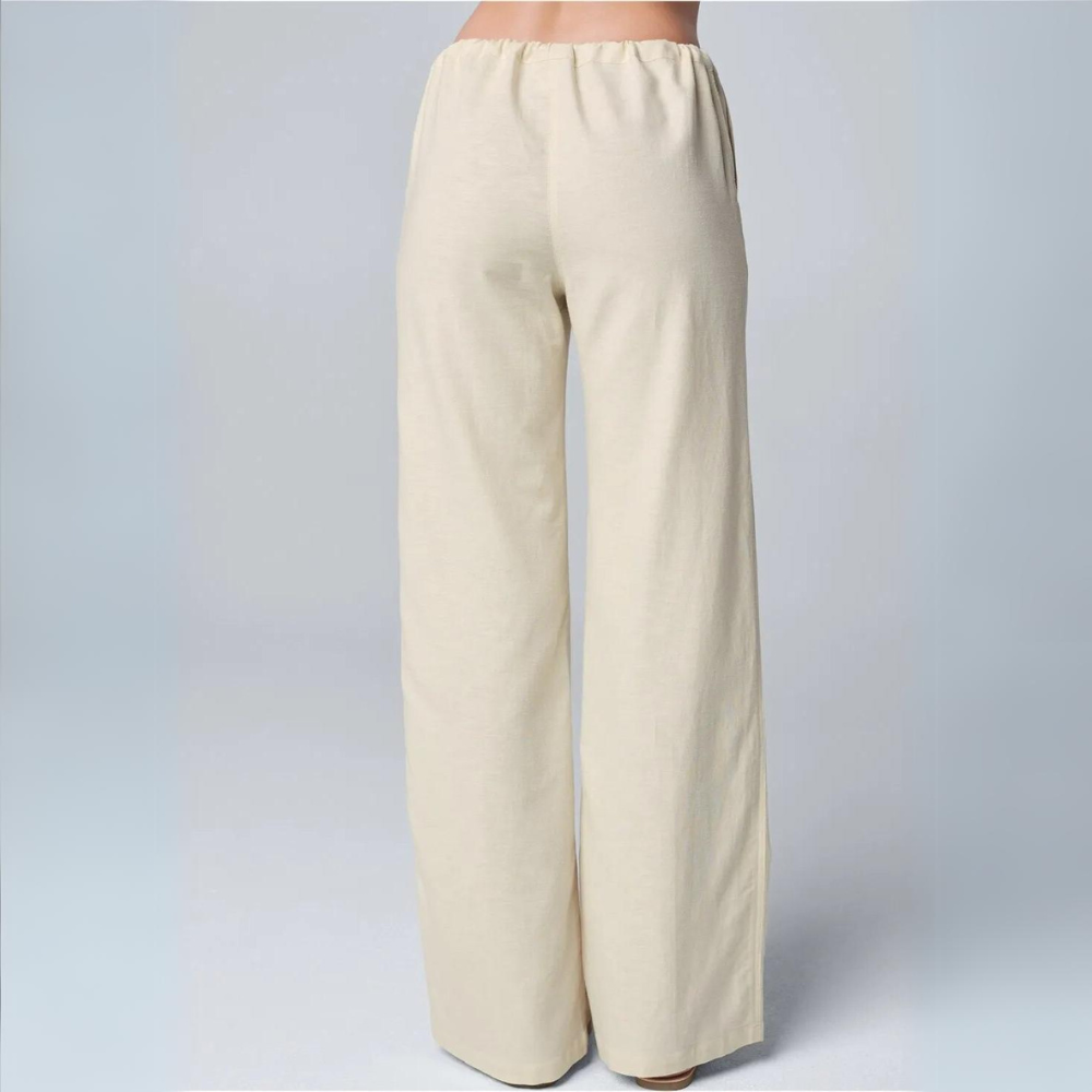 Mae | Pantalon en lin et coton