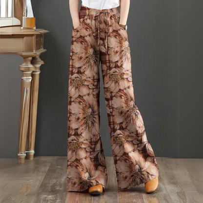 Laurence | Pantalon bohème avec ceinture élastique