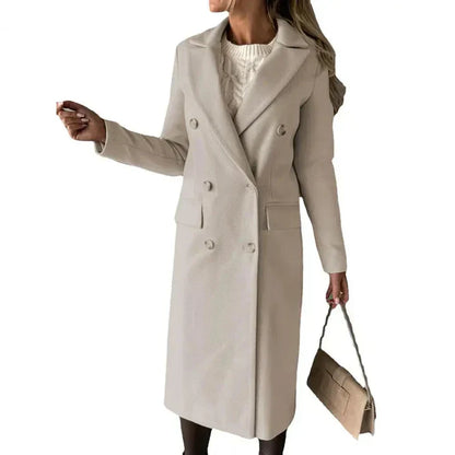 Manteau d'hiver pour femmes avec dos - chaleur avec une touche de mode