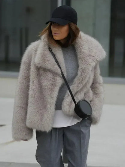 Kylee | Manteau d'hiver élégant en fourrure
