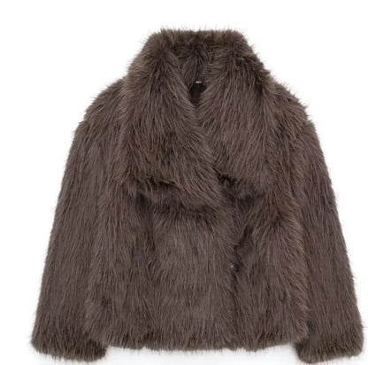 Kylee | Manteau d'hiver élégant en fourrure