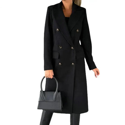 Manteau d'hiver pour femmes avec dos - chaleur avec une touche de mode